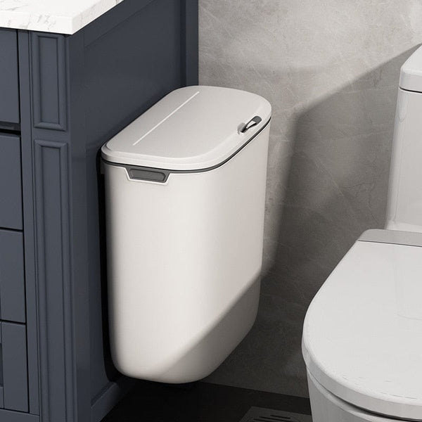 Poubelle de toilette suspendu <br> Ordnvik