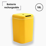 Poubelle jaune cuisine  18L / Batterie